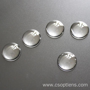 12 mm Diameter UV-VIS Coated UV Double-Convex Lens